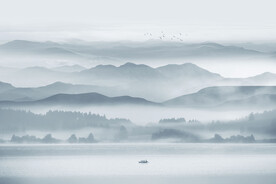水墨山水画