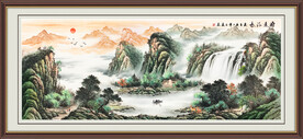 山水国画