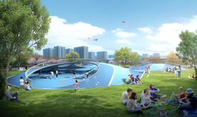 景观效果图公园效果图道路效果图