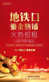 商鋪 商業(yè)海報(bào) 