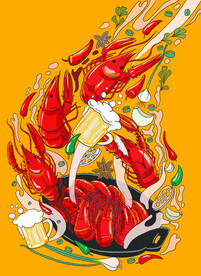 香辣小龍蝦