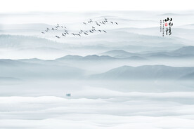 新中式水墨畫(huà)