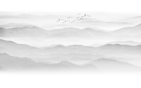 水墨山水画