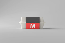 正视角外卖包装盒纸盒餐盒样机