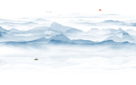 山水水墨畫(huà)