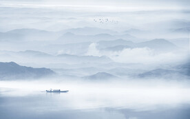 新中式意境山水画