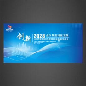 藍(lán)底科技背景