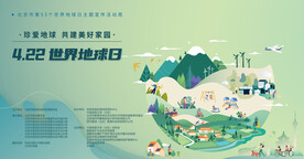 世界地球日主視覺