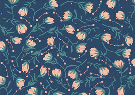 矢量裝飾花卉圖案