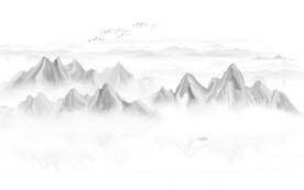 水墨山水画