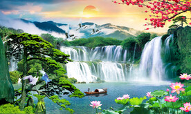 山水风景画