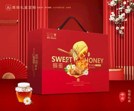 蜂蜜包裝 百花蜜禮盒