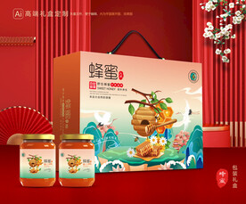 蜂蜜包裝 百花蜂蜜禮盒