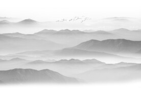 新中式水墨山水畫