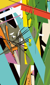 日式抽象裝飾畫