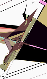 中東色塊抽象裝飾畫