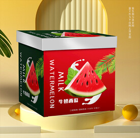 牛奶西瓜包裝