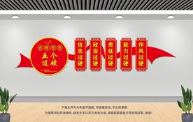 五個過硬文化墻