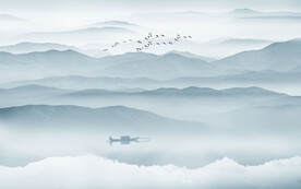 新中式山水画