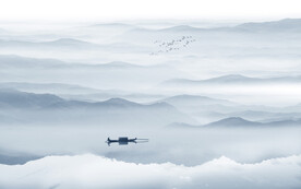 山水水墨畫(huà)