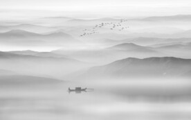 水墨山水画