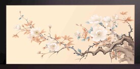 山水畫(huà)裝飾畫(huà)無(wú)框畫(huà)