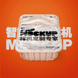 透明塑料外賣盒樣機(jī)