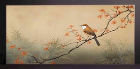 山水畫裝飾畫無框畫