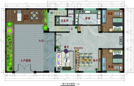 農(nóng)村建房平面布置圖