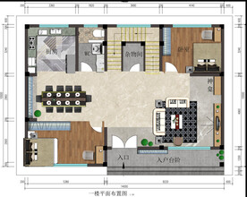 農(nóng)村民建平面布置圖