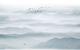 水墨山水画
