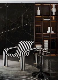 黑色大理石轻奢背景墙