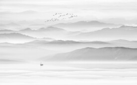 水墨山水画