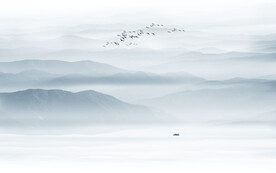 水墨山水图