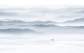 水墨山水画