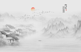 水墨江南
