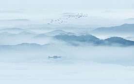 水墨山水画