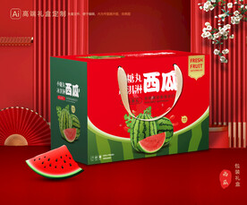 西瓜包裝 水果禮盒