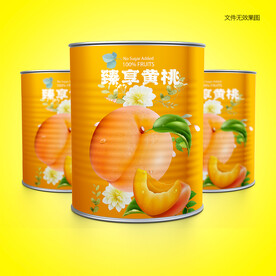 黃桃罐頭包裝