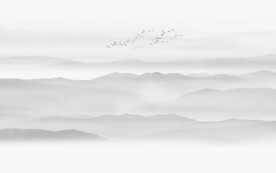 水墨山水画