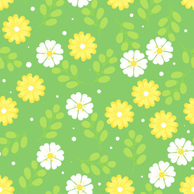 清新家居碎花花型無縫連續(xù)圖案