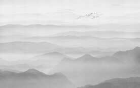 水墨山水画