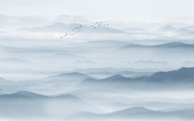 山水水墨畫風(fēng)景圖