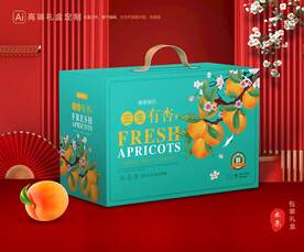 杏包裝 黃杏禮盒