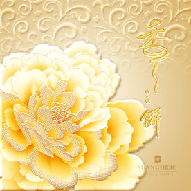 金色花开高端礼盒包装