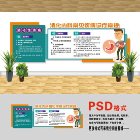 消化科文化墻
