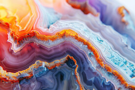 黃藍(lán)色漸變大理石背景