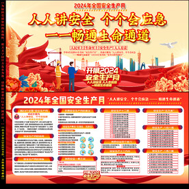 安全生产月宣传栏