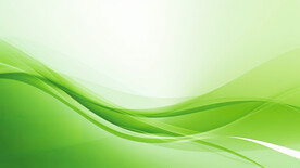 綠色漸變波浪背景