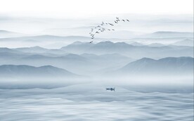 新中式山水画